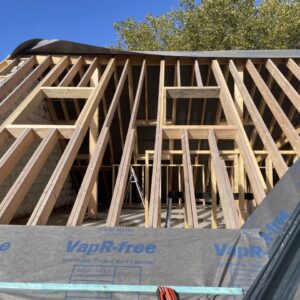 Full re-roof in progress, Mansfield