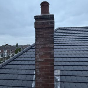 Chimney flashing and leadwork repair