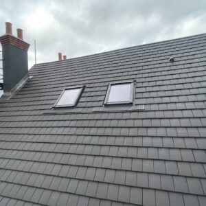 Finished roofing project, Nottinghamshire
