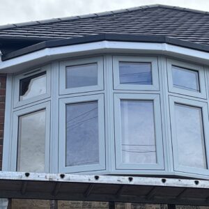 Fascia and soffit replacement on a Mansfield home